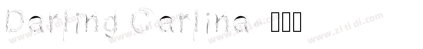 Darling Carlina字体转换